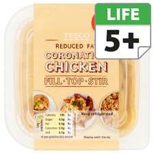 Tesco Reduced Fat Coronation Chicken Sandwich Filler 230G   Groceries 