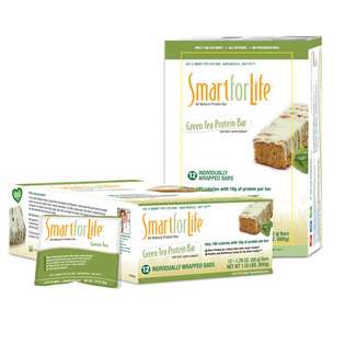 Smart for Life Green Tea 50g Protein Bar 12 count box  Food & Grocery 