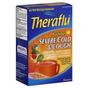  Theraflu Severe Cold & Cough, Daytime, Berry Infused with 