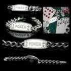 Trademark Poker Silver Link Poker Champion Bracelet