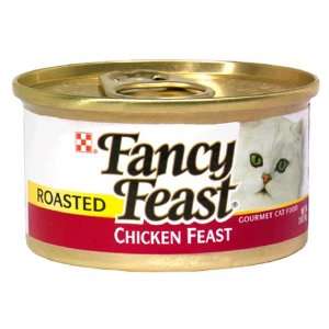 Fancy Feast Roasted Chicken Feast Cat Food 3 oz  Grocery 