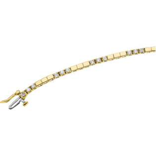 10 cttw Diamond ID Bracelet in Stainless Steel  Jewelry Mens 