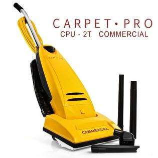 Carpet Pro Commercial CPU 2T Upright Vacuum Cleaner w/ On Board Tools 