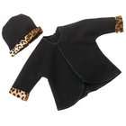 Platinum Skin Care Leopard Collection Fleece Jacket And Hat Set 6 