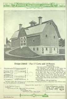 74 Vintage Louden Barn Plans   1915 Catalog on CD  