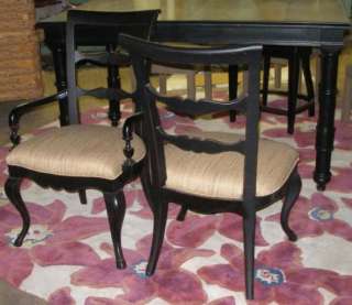 Thomasville Vintage Chateau Arm & Side Dining Chairs  