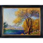 Art Monet   Antibes, View of Salis Oil Painting with 