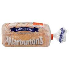 Warburtons Farmhouse White Bread 800G   Groceries   Tesco Groceries