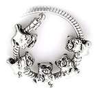 Pugster Baby Bear Beads Pandora Charm Bracelet