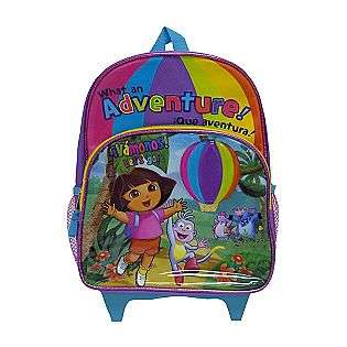 Dora Rolling Backpack  Kids Charter Fitness & Sports Camping & Hiking 
