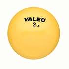 Valeo 2 LB WEIGHTED FITNESS BALL WITH SOFT VINYL COVERING
