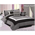 comforter dust ruffle neck roll cushions 2 and shams 2