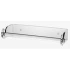 Acrylic Wall Mount Paper Towel Holder   Clear   2H x 12.5W x 4 