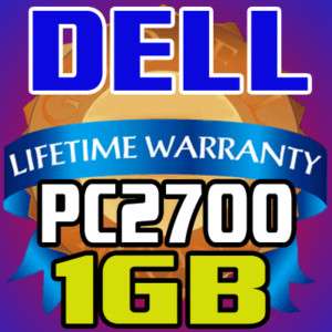 1GB PC2700 2700 DELL Dimension 2400 4600C RAM Memory  