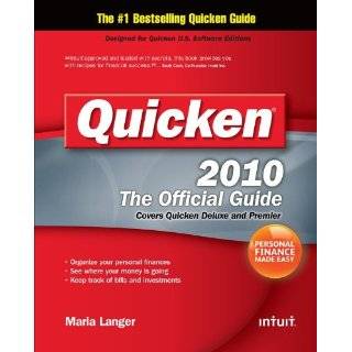   2010 The Official Guide (Quicken Press) by Maria Langer (Nov 2, 2009
