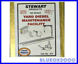 Stewart Tomar HO Yard Diesel Maintenance Facility #211  