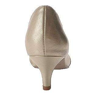 Womens Abby Metallic   Gold Leather  Touch Ups Shoes Womens Dress 