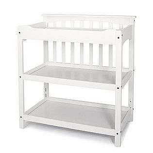   London Dressing Table Matte White  Baby Furniture Changing Tables