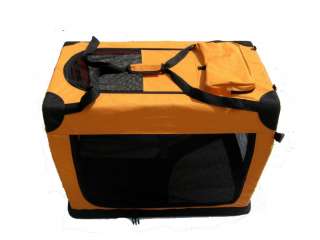 30 Portable Orange Pet Dog House Soft Crate Carrier 814836012607 