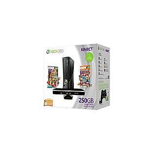 Xbox 360® 250GB Kinect Holiday Bundle  Microsoft Movies Music 