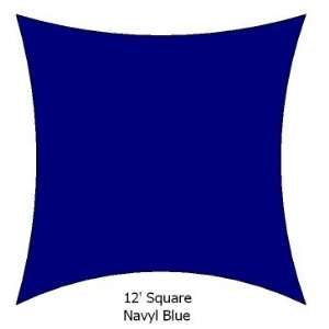   Blue Color Commercial Grade Shade Sail Made in USA 