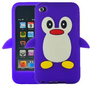   Apple iPod Touch 4/4th Gen/Generation Silicone Skin Case Cover  