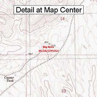   Map   Big Horn, Arizona (Folded/Waterproof)