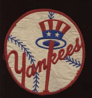 1950s New York Yankees Game Used Jacket Patch  