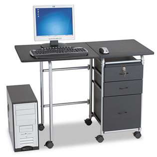   Stow Workstation 41 3/4W X 19 7/8D X 29 3/4H Black/Silver 