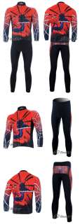 NEW MENS Outdoor sports Cycling jersey&Pants bicycle shirt Long 