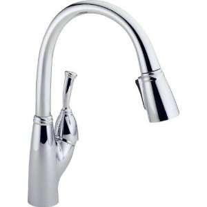  Delta 989 DST Single Handle Kitchen Faucet w/ Pull Out 