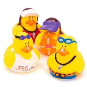  Lifeguard Rubber Duckies (1 dz) Toys & Games