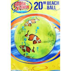  Dolphin Inflatable Beach Ball, 24 Toys & Games