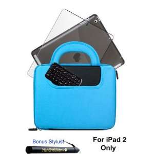  HHi iPad 2 Combo Pack   Kroo DICE Carrying Case (Blue 