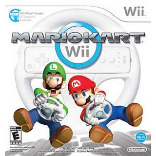 Wii Mario Kart Wii with Wheel for Nintendo Wii   Nintendo   Toys R 