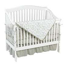 Toile 4 Piece Crib Bedding Set   Sage   Tadpoles   Babies R Us