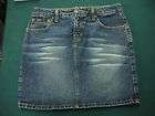 Pre owned Womens LEI Blue Jean Mini Skirt Sz.5 EUC #11