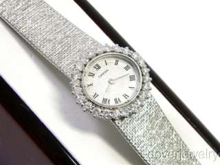 Vintage Omega Diamond 18K Gold Heavy Ladies Watch NR  