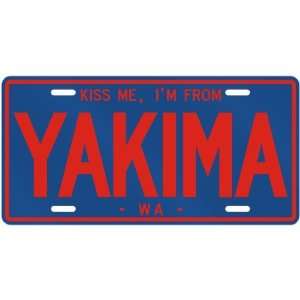   FROM YAKIMA  WASHINGTON LICENSE PLATE SIGN USA CITY