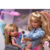 Barbie I Can Be Doll Playset   Dentist   Mattel   