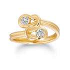ct. t.w. Everlon(TM) Diamond Twin Knot Ring (I,I1)