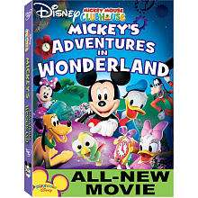 Disney Mickey Mouse Clubhouse Mickeys Adventures in Wonderland DVD 