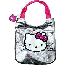 Hello Kitty Tote Bag   Disco Dot   Silver   Fashion Accessory Bazaar 