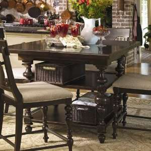 Sweet Tea Kitchen Gathering Table Base in Tobacco 