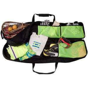  Girls Scout Home & Away Travel Bag Blk Outside/ Fl Gn 