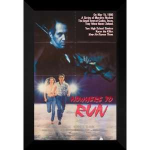  Nowhere to Run 27x40 FRAMED Movie Poster   Style A 1989 