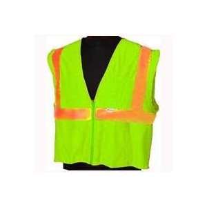  XL SAFETY VEST LIME/ORNG CLS2 Electronics