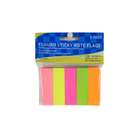   Pack of 18   Colorful sticky note flags, 5 pads (Each) By Bulk Buys