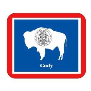  US State Flag   Cody, Wyoming (WY) Mouse Pad Everything 