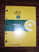 John Deere AMT 626 Operators Manual  
